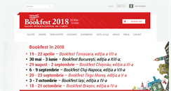 Desktop Screenshot of bookfest.ro