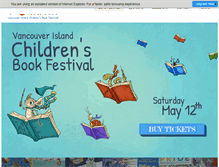 Tablet Screenshot of bookfest.ca